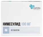 Нимесулид, таблетки 100 мг 30 шт
