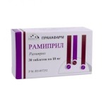 Рамиприл, таблетки 10 мг 30 шт