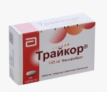 Трайкор, таблетки покрытые пленочной оболочкой 145 мг 30 шт