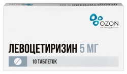 Левоцетиризин табл. п/о пленочной 5 мг 10 шт.