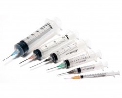 Шприц Inekta трехкомпонентный р. 0.6ммх25мм 23G 1 шт. 2 мл